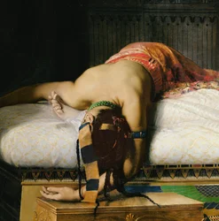 Der Tod Kleopatras, 1874 (Detail von 26262)